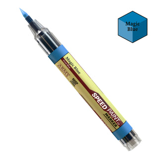 Speedpaint Marker: Magic Blue – Diep Blauw voor Pantser, Kleding en Details