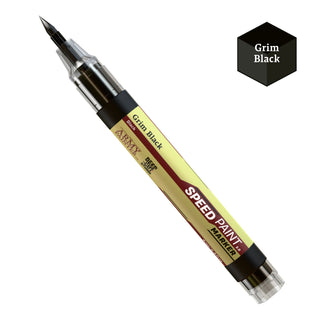 Speedpaint Marker: Grim Black – Diepzwart voor Contrast & Krachtige Basislagen