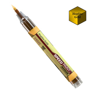 Speedpaint Marker: Hoplite Gold – Stralend Metallic Goud voor Wapens & Pantser