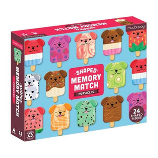 Shaped Memory Match - Pupsicles