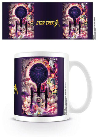 Star Trek 50th Anniversary Mug Negative Space