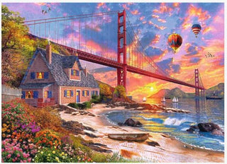 Sunset at Golden Gate (1000)