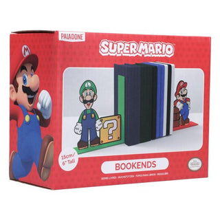 Super Mario Bookends Mario and Luigi