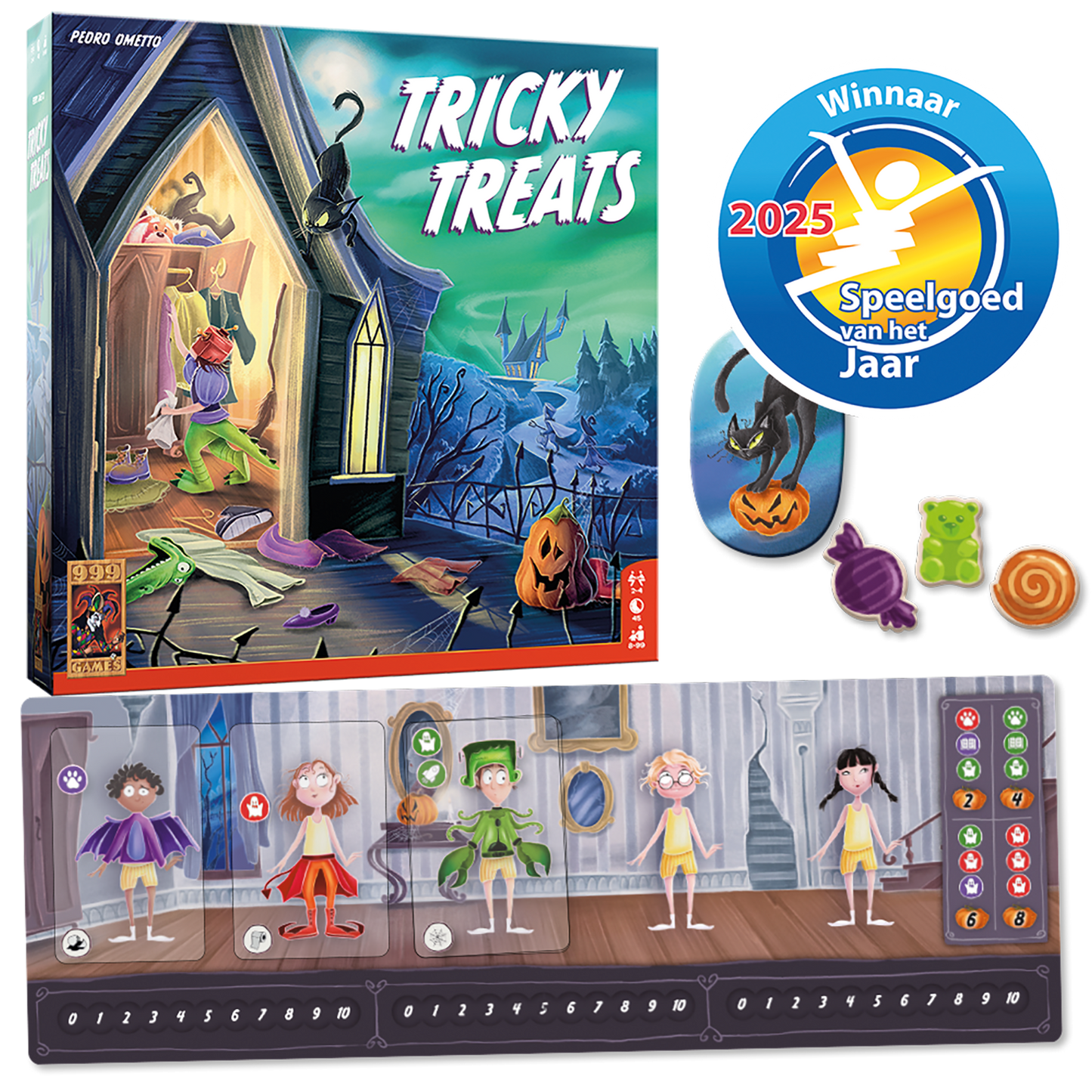 Tricky Treats - Bordspel - De Dondersteen