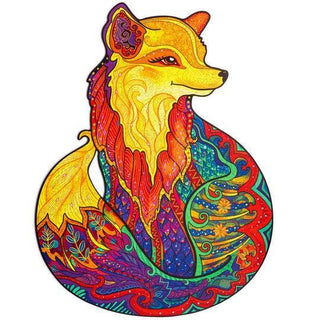 Unidragon Wooden Puzzle Alluring Fox M