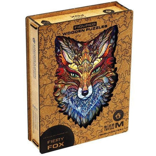 Unidragon Wooden Puzzle Fiery Fox M