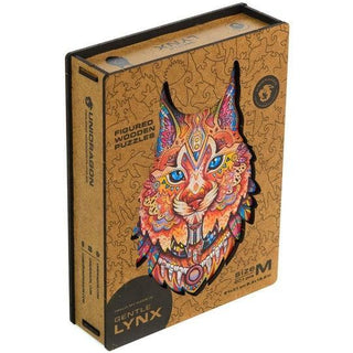 Unidragon Wooden Puzzle Gentle Lynx S