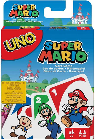 Uno Super Mario Engelstalig