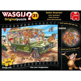Wasgij Original 31 - Safari Spektakel! (1000) - De Dondersteen