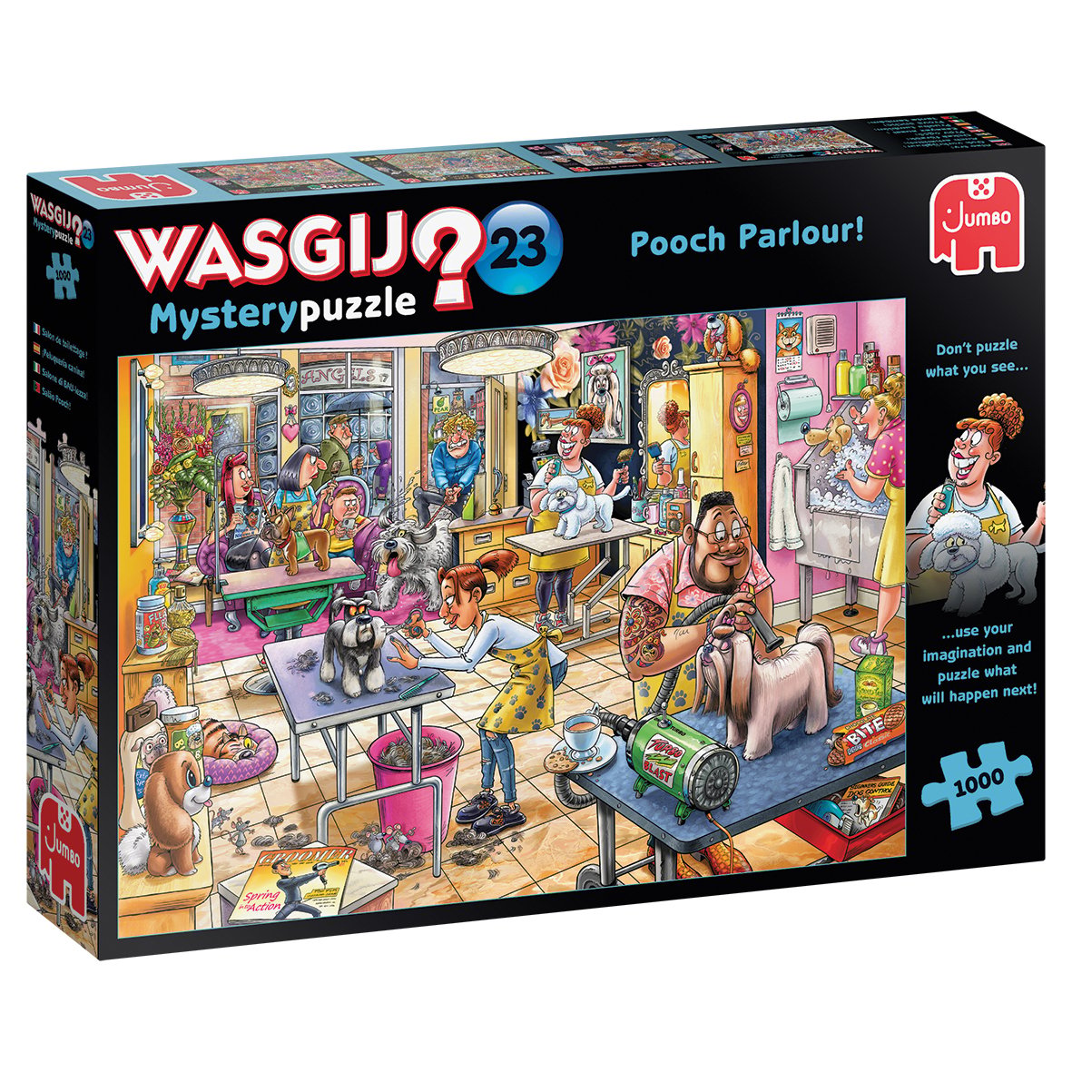 Wasgij Mystery 23 - Trimsalon Kwispel! (1000) - De Dondersteen