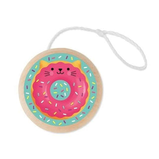 Wooden Yo-Yo - Cat Donut