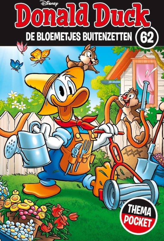 Donald Duck - Themapocket 62 - De bloemetjes buitenzetten