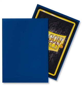 Dragon Shield Sleeves Matte Blue - De Dondersteen