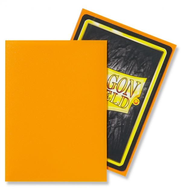 Dragon Shield Sleeves Matte Orange