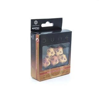 Dune RPG Dice Set Arrakis - De Dondersteen