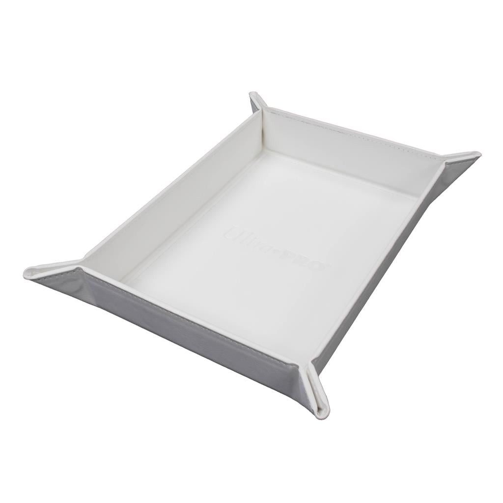 Magnetic Dice Tray Foldable White