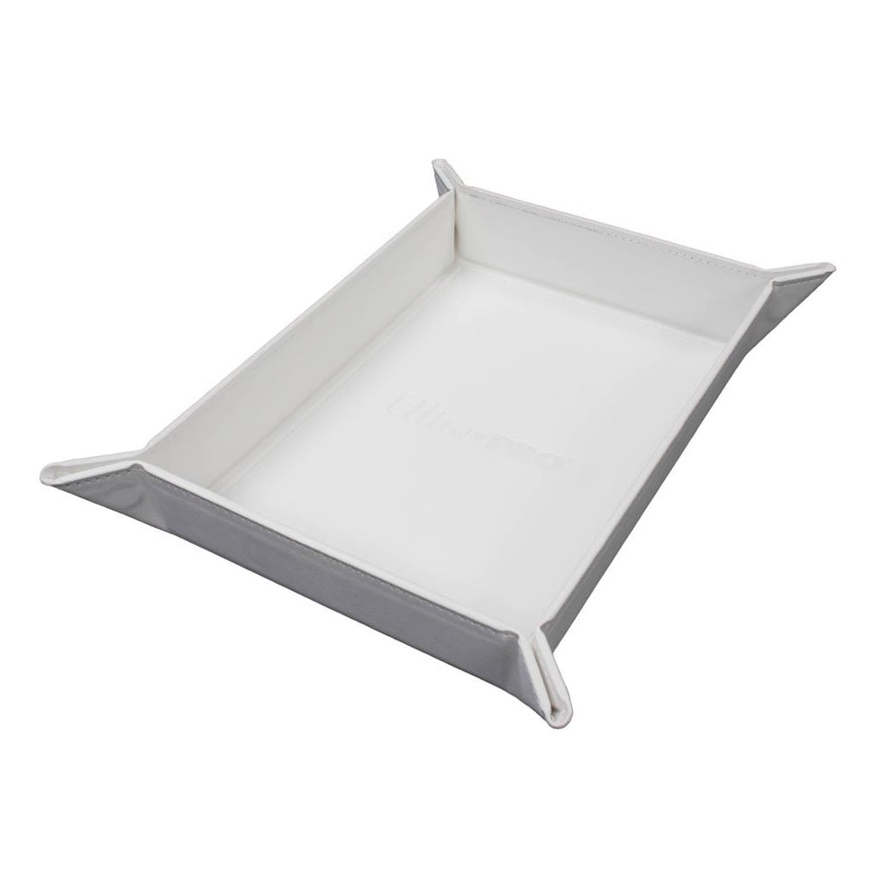 Magnetic Dice Tray Foldable White