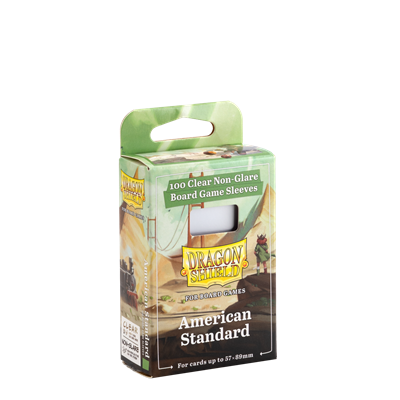 SLEEVES Board Game NON-G American Standard - De Dondersteen