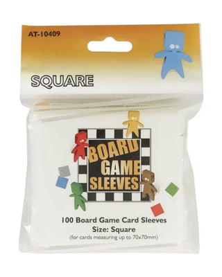 Sleeves Board Game - Square (69x69 mm) - De Dondersteen