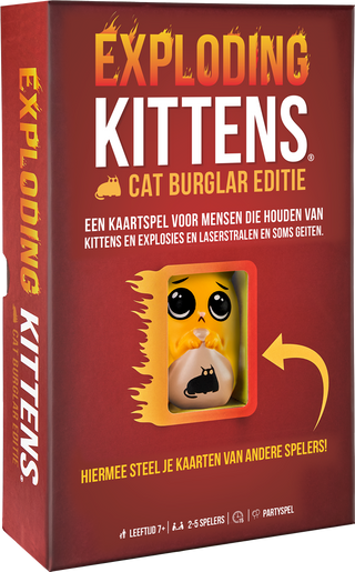 Exploding Kittens Cat Burglar Editie - De Dondersteen