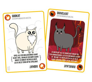 Exploding Kittens Good vs Evil - De Dondersteen