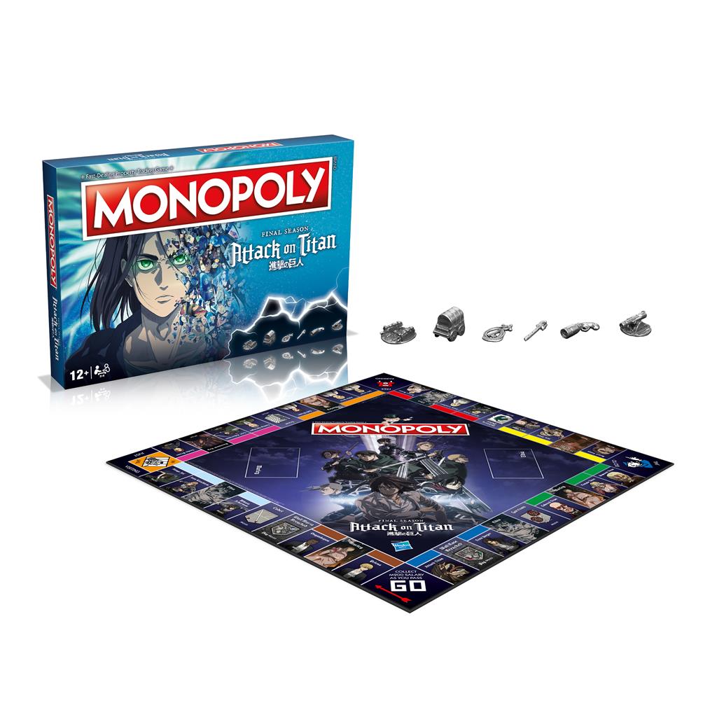 Monopoly Attack on Titan The Final Season - De Dondersteen