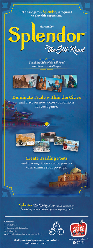 Splendor The Silk Road - De Dondersteen