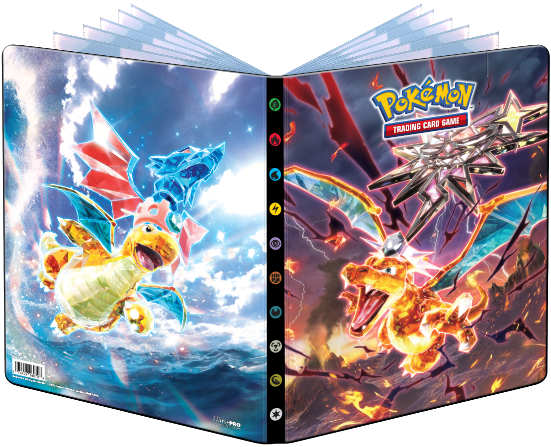 9-Pocket Portfolio: Obsidian Flames