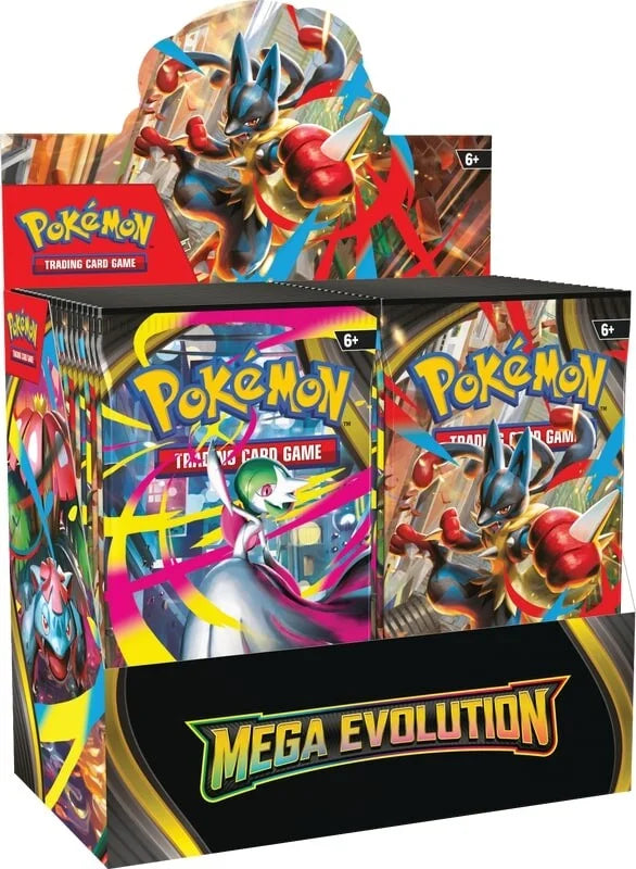 Mega Evolutions Booster Display