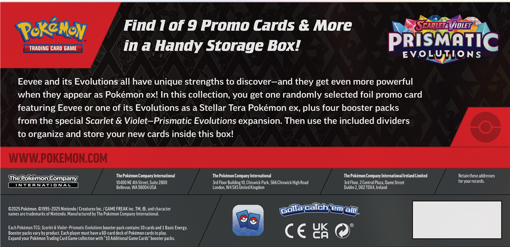 Prismatic Evolutions Surprise Box - De Dondersteen