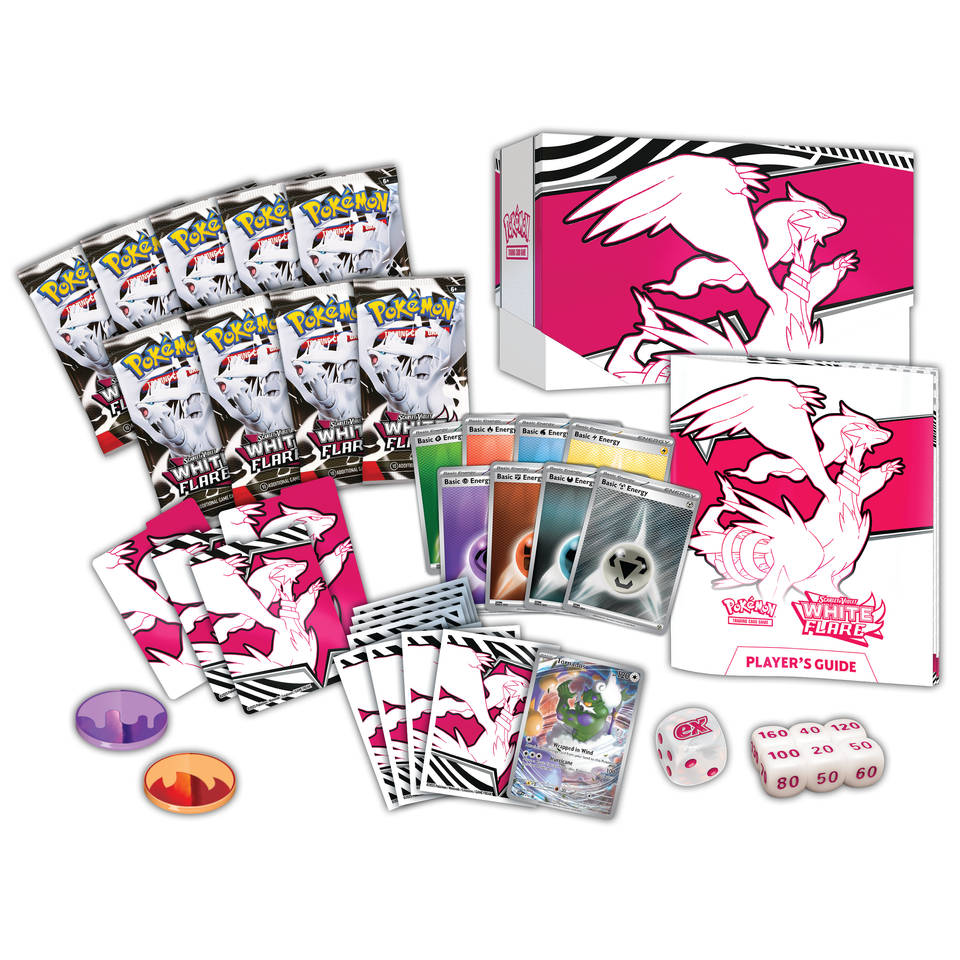 White Flare Elite Trainer Box Reshiram