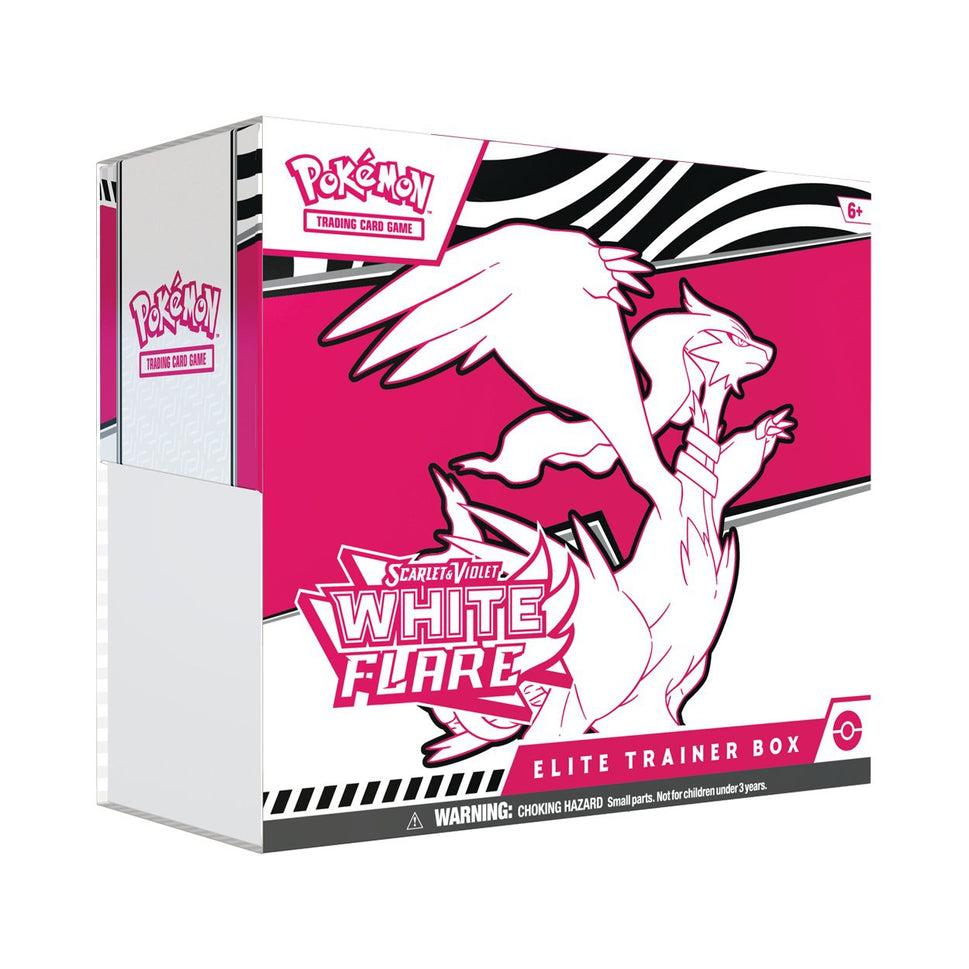 White Flare Elite Trainer Box Reshiram
