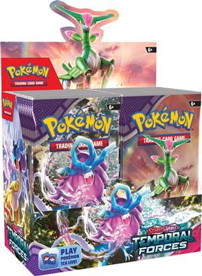 Pokemon Boosterbox: Temporal Forces (Alleen in winkel af te halen)