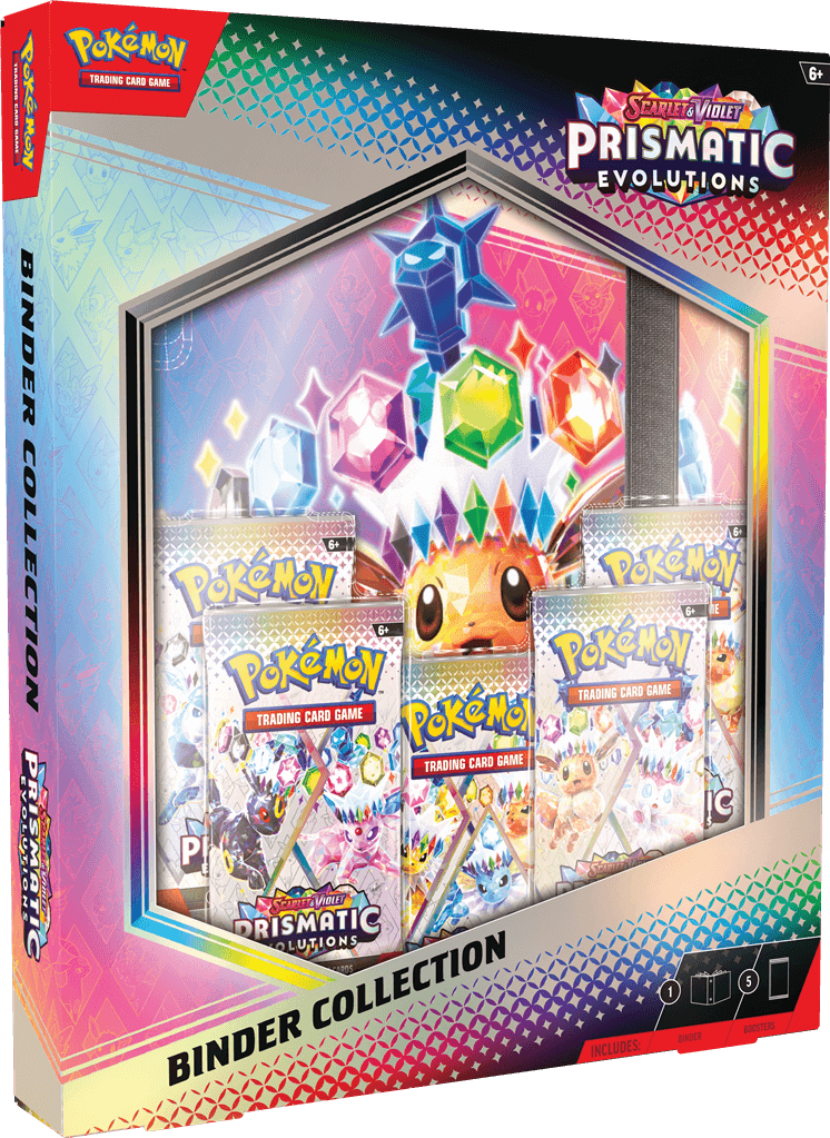 Prismatic Evolutions Binder Collection Alleen op voorraad in de winkel, enkel afhalen mogelijk! - De Dondersteen