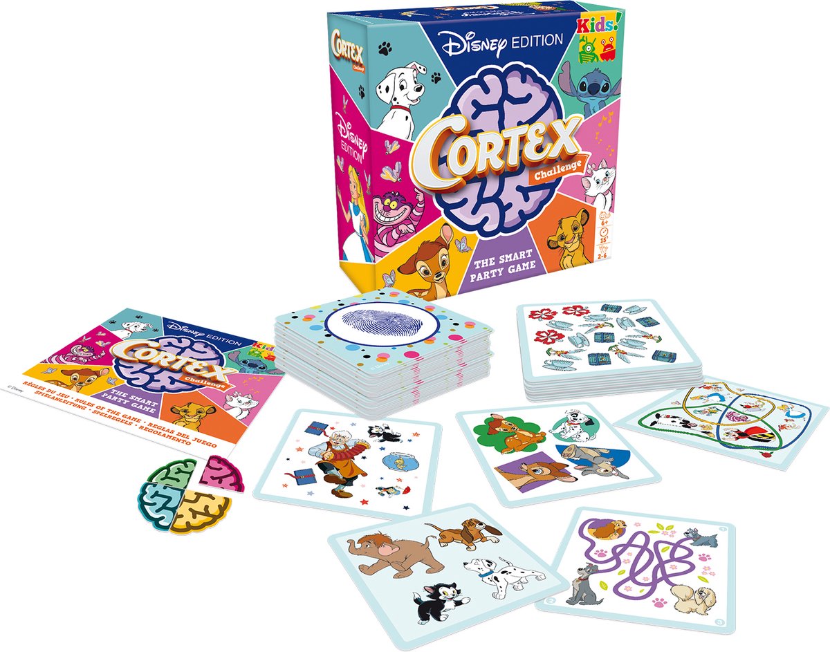 Cortex Challenge KIDS Disney Edition - Kaartspel - De Dondersteen
