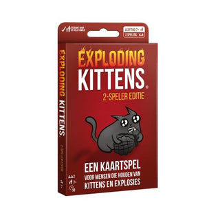 Exploding Kittens 2 Speler Editie NL - De Dondersteen