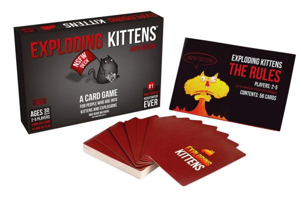 Exploding Kittens *Black (Adult) Edition*