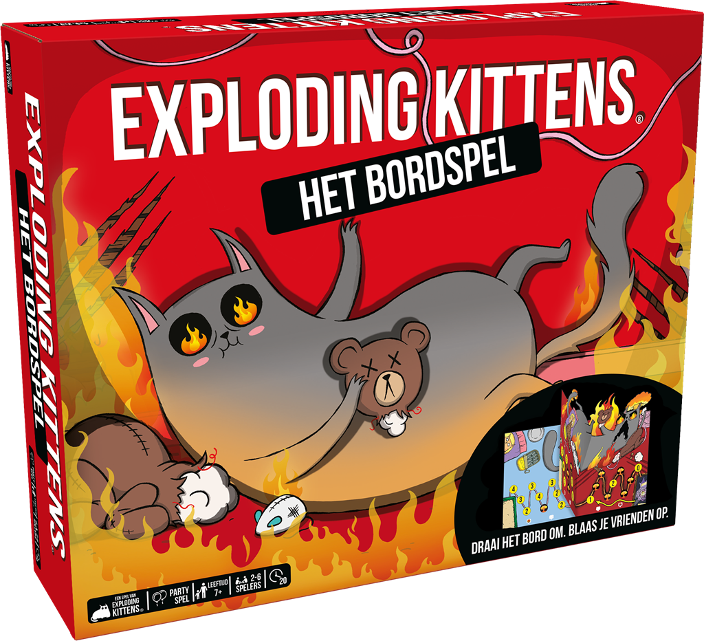 Exploding Kittens Het Bordspel - De Dondersteen