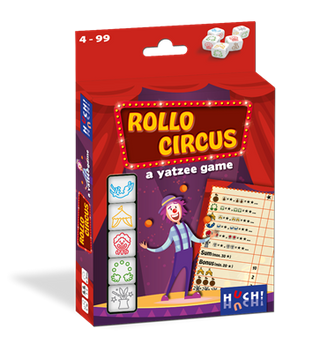 Rollo: A Yatzee Game - Circus - De Dondersteen