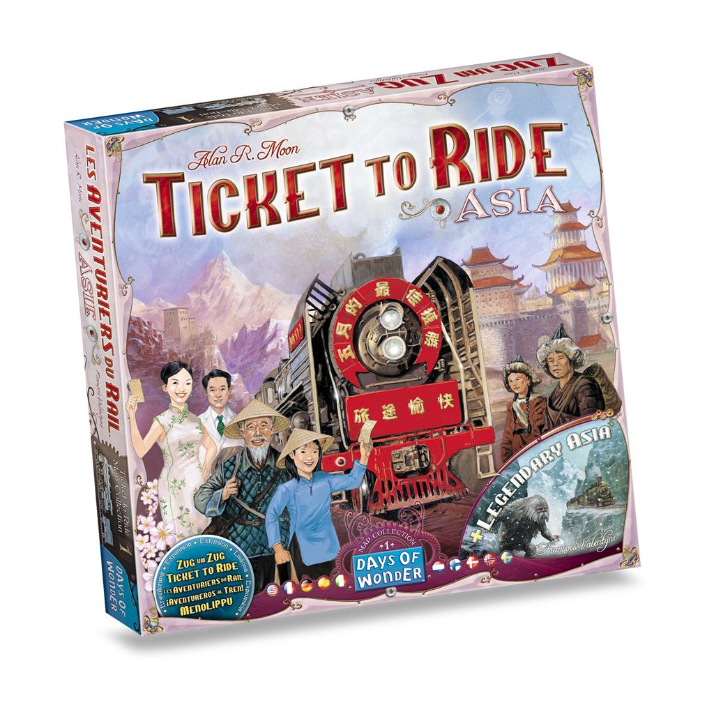 Ticket to Ride - Asia - De Dondersteen