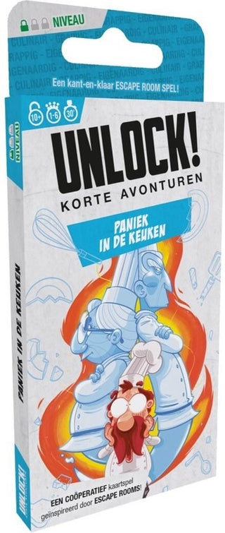 Unlock! Korte Avonturen 1: Paniek in de Keuken - De Dondersteen