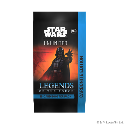 Star Wars Unlimited - Legends of the Force Carbonite Booster