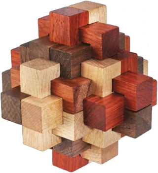 Eureka 3D VIP - Woodchuck Houten Puzzel (level 2) - De Dondersteen