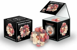 Eureka 3D VIP - Woodchuck Houten Puzzel (level 2) - De Dondersteen
