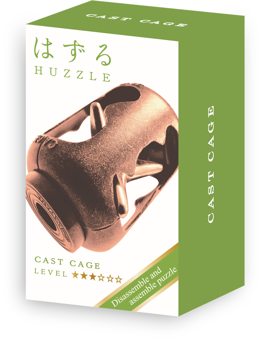 Huzzle Cast Cage - Bronze mini
