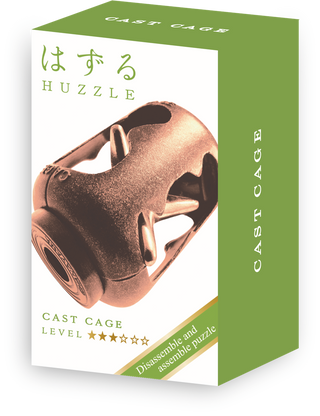 Huzzle Cast Cage - Bronze - De Dondersteen