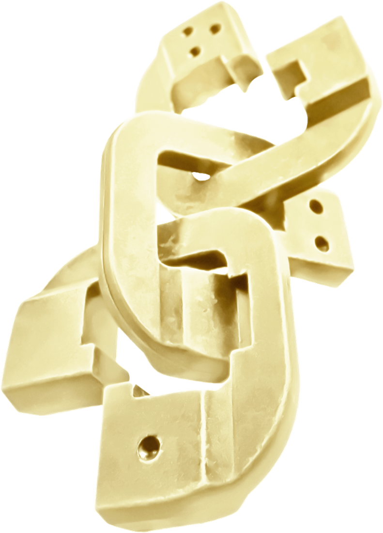 Huzzle Cast Chain - lime - De Dondersteen