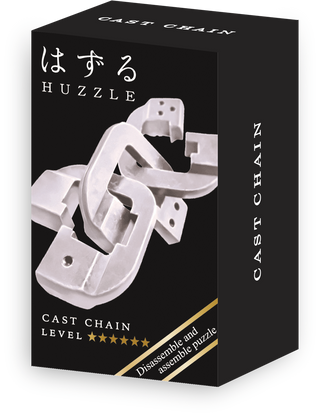 Huzzle Cast Chain - silver - De Dondersteen