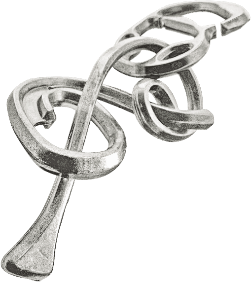 Huzzle Cast Enigma - silver mini