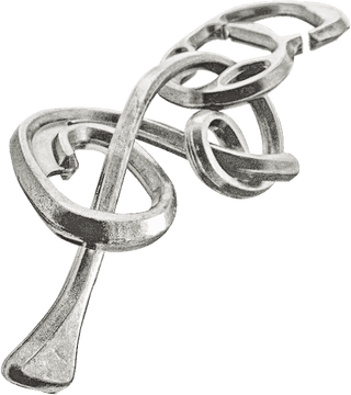 Huzzle Cast Enigma - silver - De Dondersteen